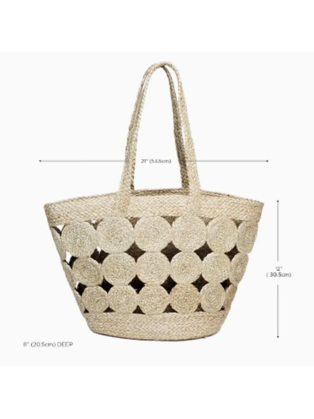 COPY - Handwoven Natural Jute Bag - Picture 4 of 4